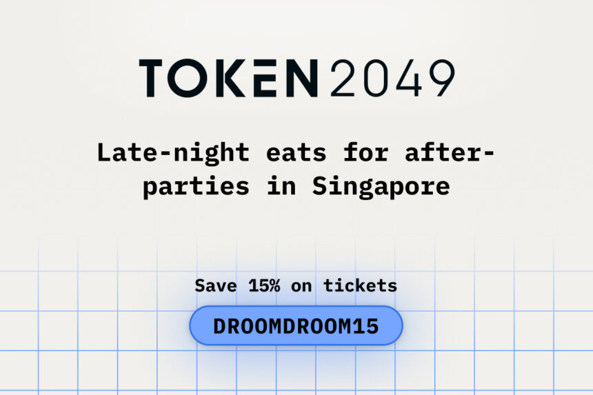Late-Night Eats for After-Parties in Singapore during TOKEN2049