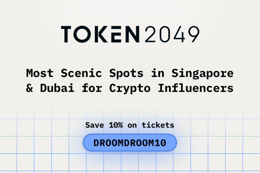 Most Scenic Spots in Singapore & Dubai for Crypto Influencers