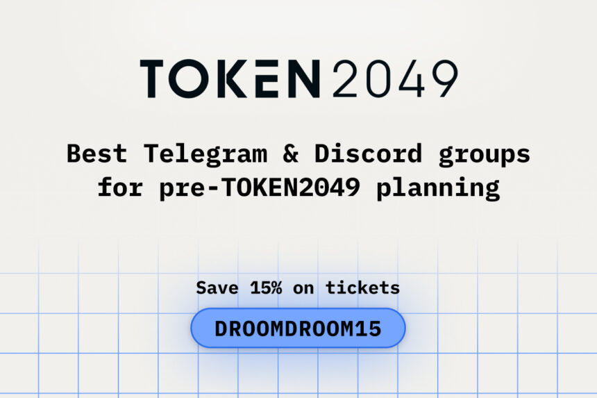 Best Telegram & Discord Groups for Pre-TOKEN2049 Planning