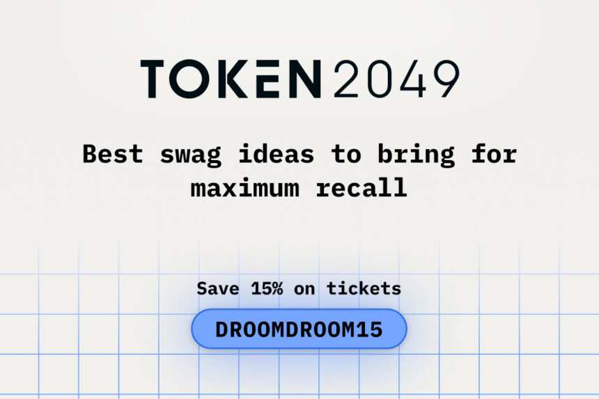Best Swag Ideas to Bring for Maximum Recall During TOKEN2049 Week