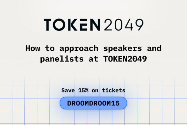 How to approach speakers and panelists at TOKEN2049