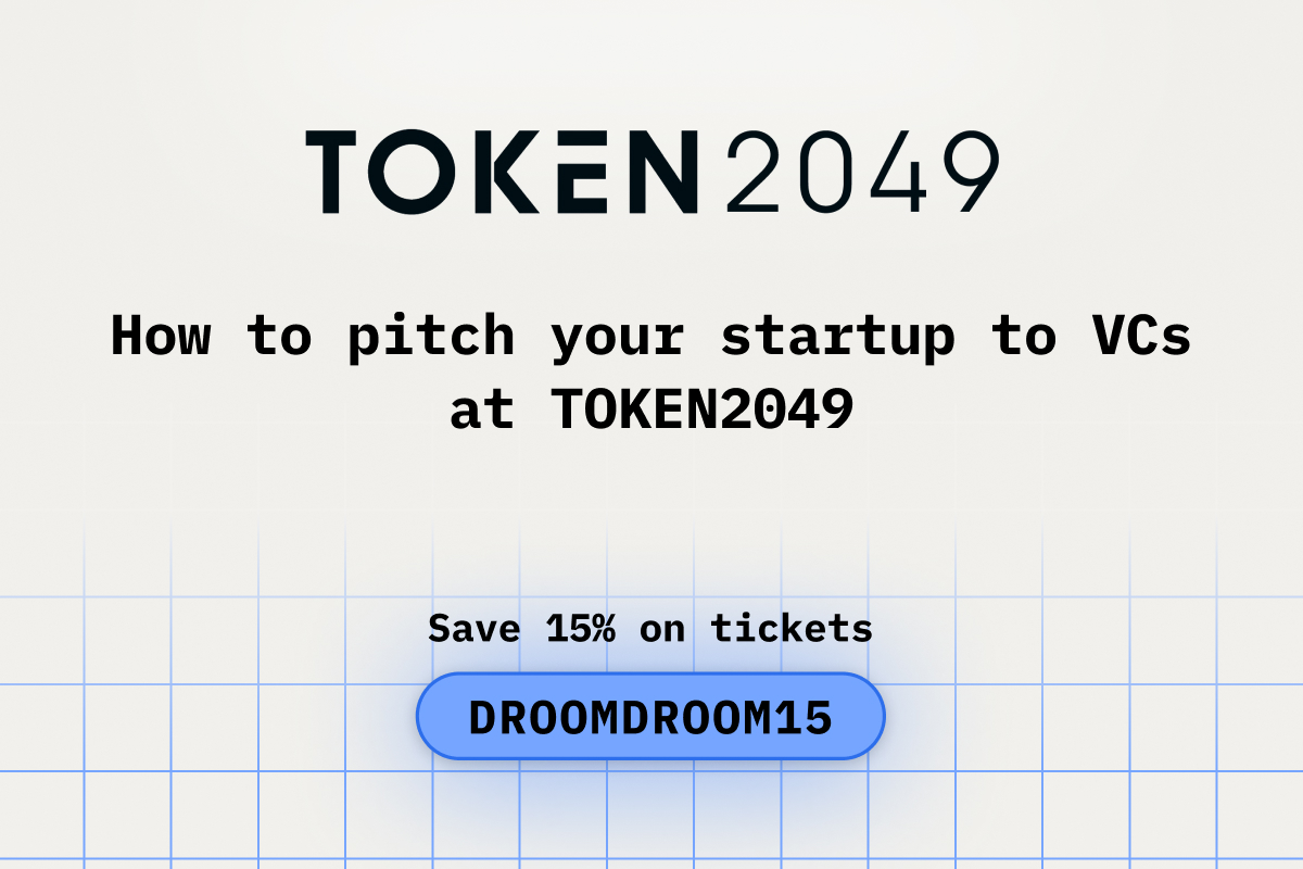 How to Pitch Your Startup to VCs at TOKEN2049