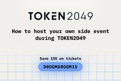 How to host your own side event during TOKEN2049