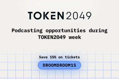 Podcasting Opportunities During TOKEN2049 Week