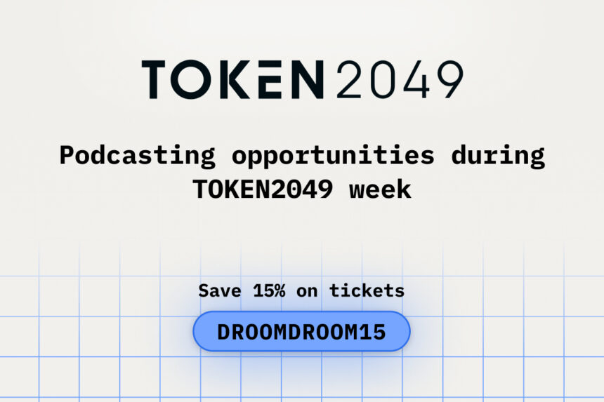 Podcasting Opportunities During TOKEN2049 Week