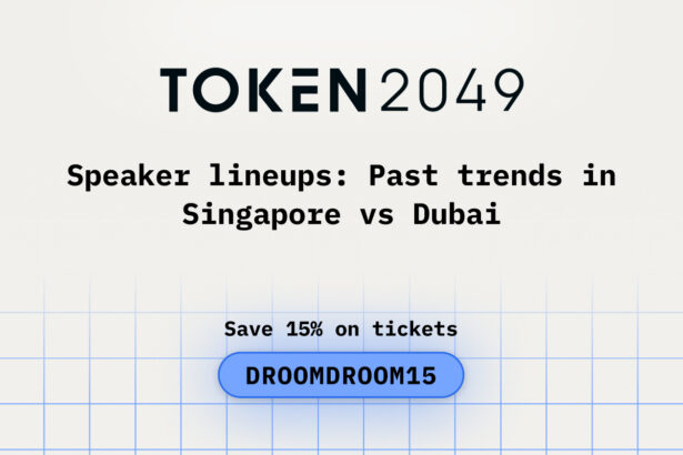 Speaker Lineups: Past Trends in Singapore vs Dubai while attending TOKEN2049
