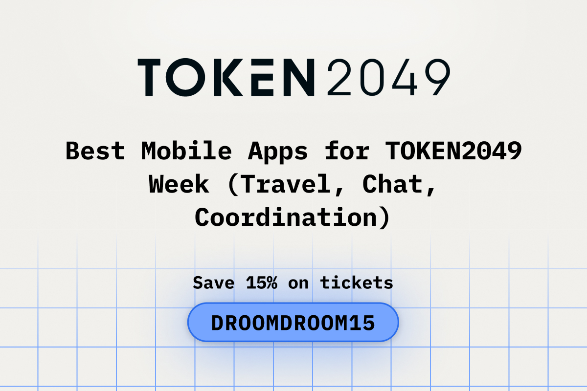 Best Mobile Apps for TOKEN2049 Week (Travel, Chat, Coordination)