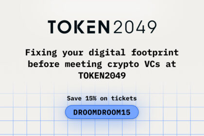 Fixing your digital footprint before meeting crypto VCs at TOKEN2049